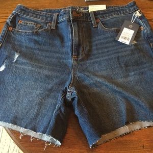 Vintage stretch boyfriend shorts